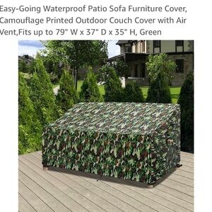 Camouflage Outdoor Couch Cover‎ NEW